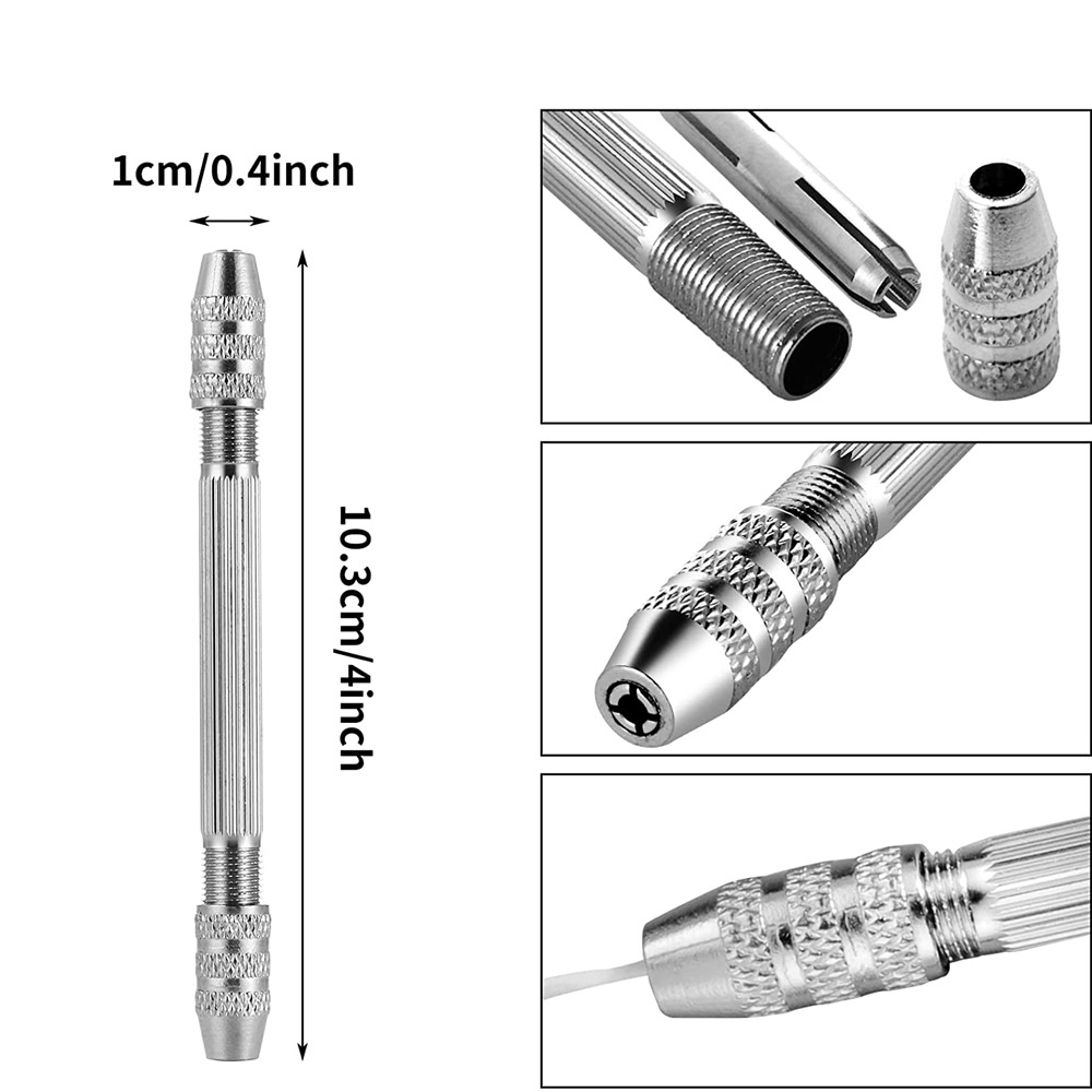 Double-Head Hand Drill Base, 0 - Jewelry Making With Copper Wire ulasan dan harga