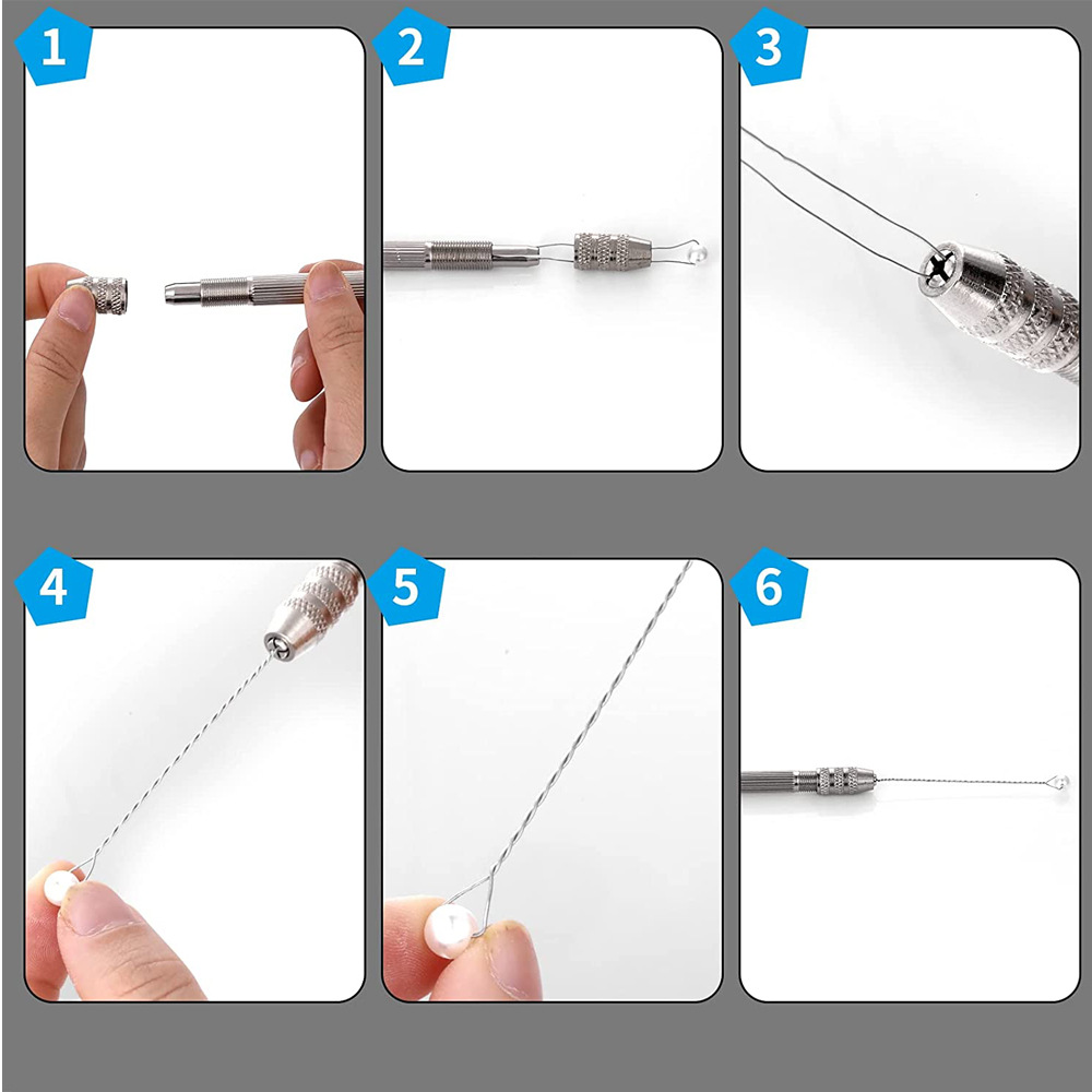 Double-Head Hand Drill Base, 0 - Jewelry Making With Copper Wire ulasan dan harga