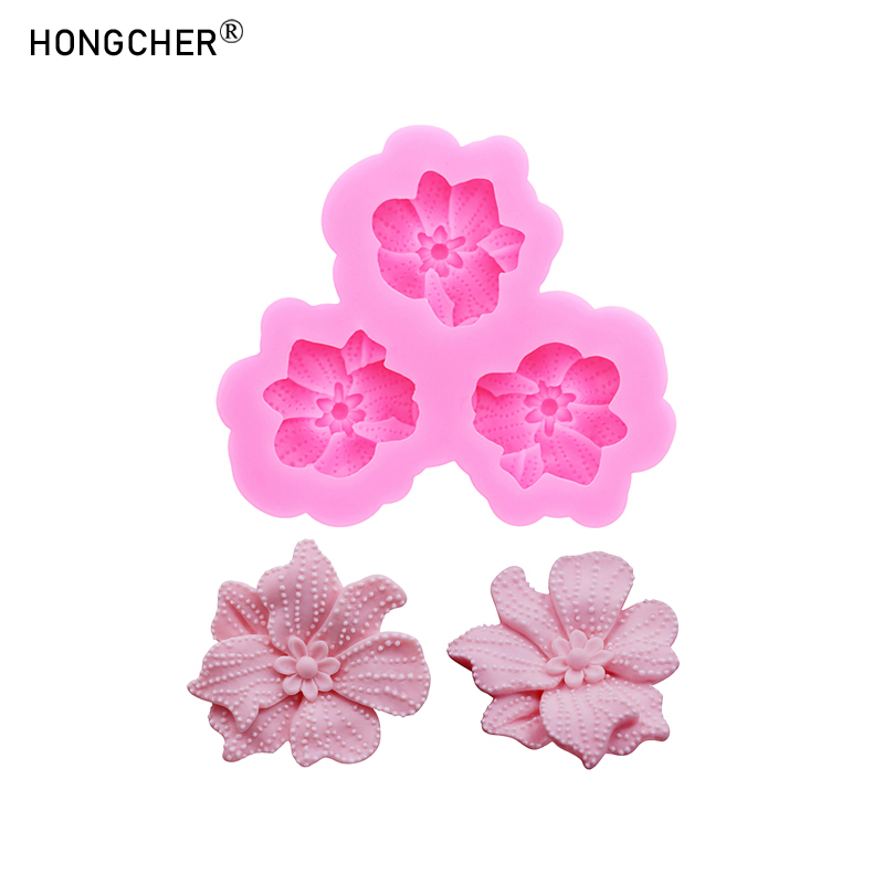 Polka Dot Floral Rose Silicone - Resin Mold Jewelry ulasan dan harga