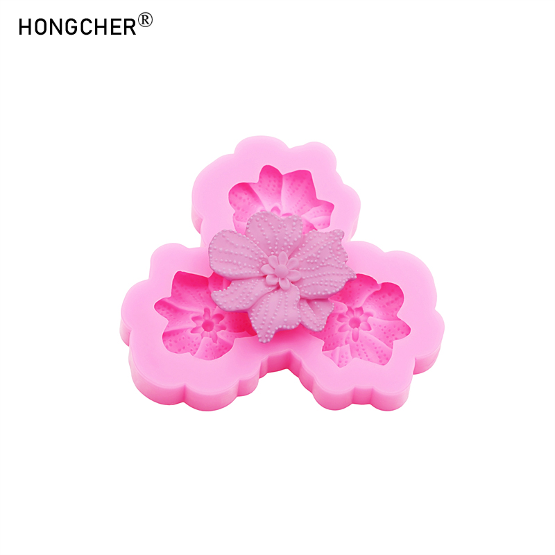 Polka Dot Floral Rose Silicone - Resin Mold Jewelry ulasan dan harga