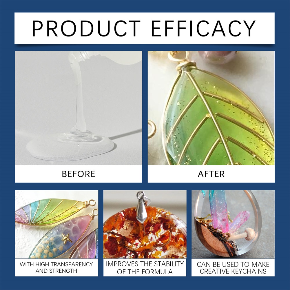 DIY Crystals Clear Epoxys Resi - Resin Mold Jewelry ulasan dan harga