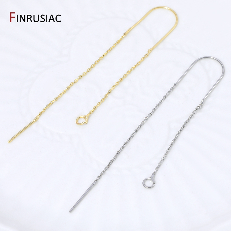 18K Gold Plated Brass Long Tas - Jewelry Making Gold Wire ulasan dan harga