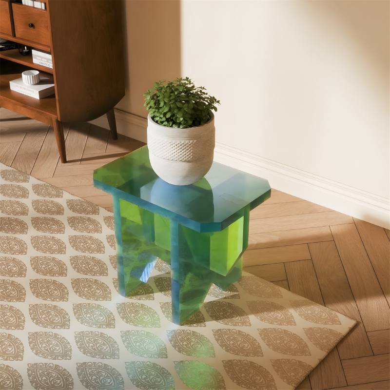 Square and Round Modular Stool - Resin Mold Jewelry ulasan dan harga