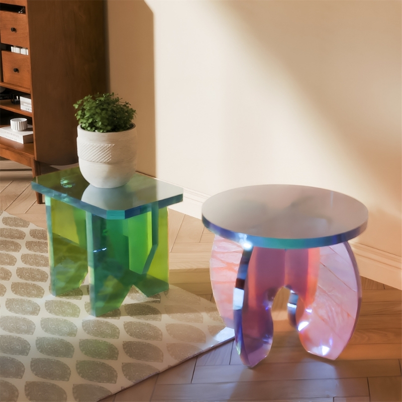 Square and Round Modular Stool - Resin Mold Jewelry ulasan dan harga