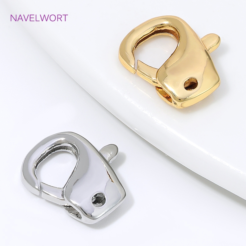 13mm*11.5mm 18K Gold Plated Lo - Jewelry Making Items ulasan dan harga