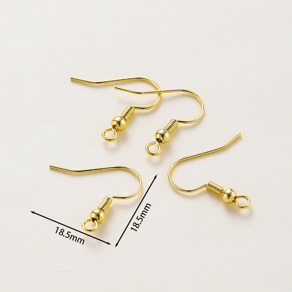 50pcs Gold Plated 925 Silver T - Jewelry Making Gold Wire ulasan dan harga
