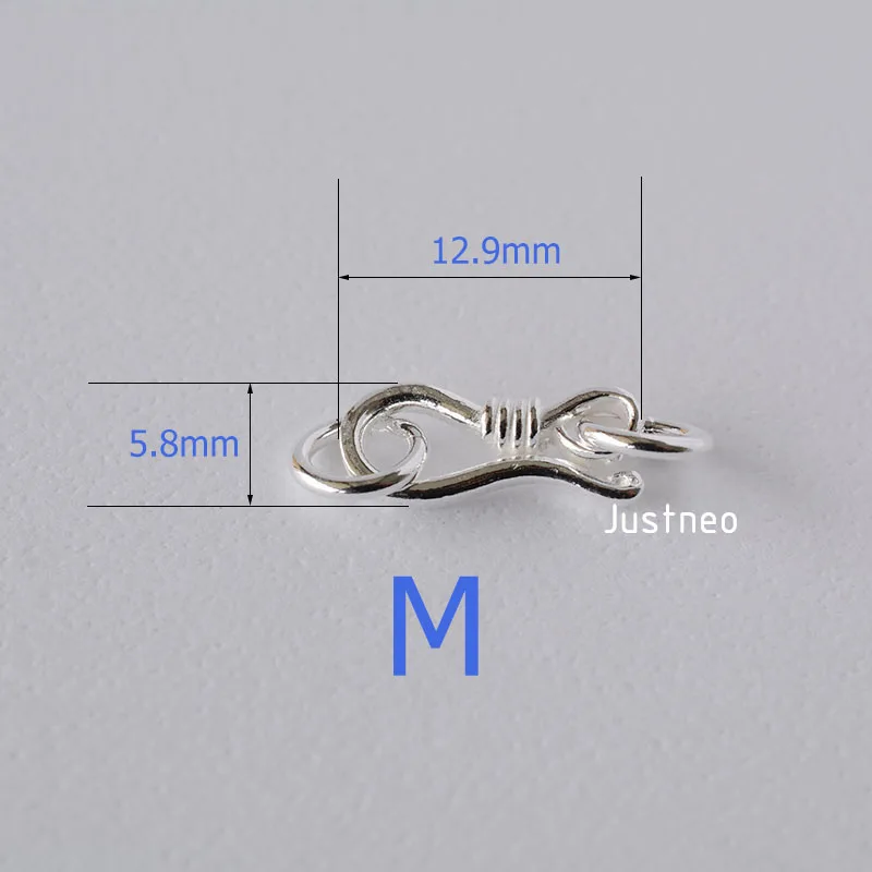 Sterling Silver S Hook & Eye F - Toggle Clasp Gold ulasan dan harga