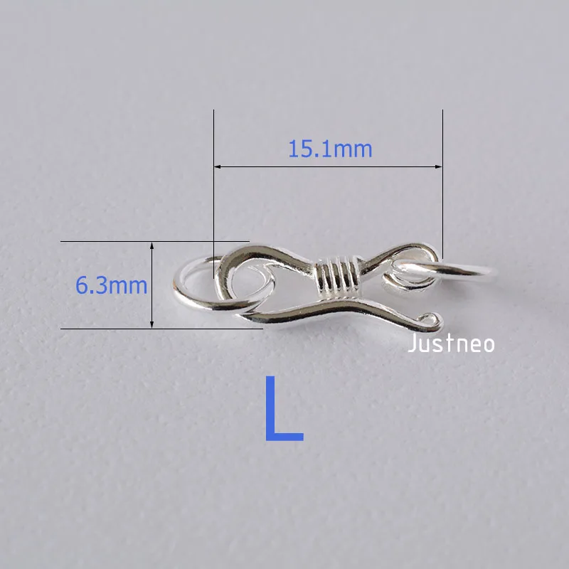 Sterling Silver S Hook & Eye F - Toggle Clasp Gold ulasan dan harga