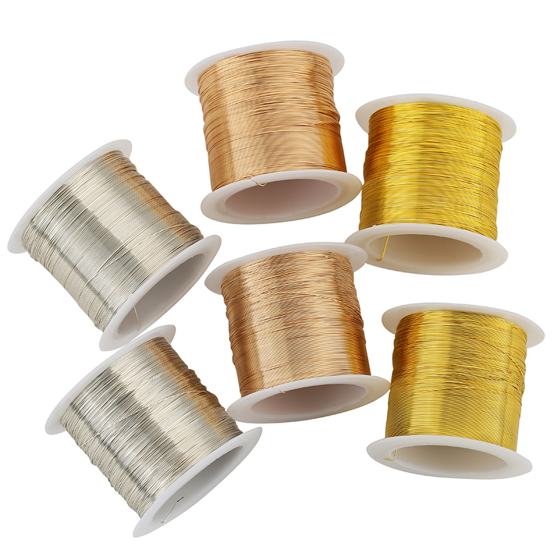 100meters Copper Stainless Ste - Jewelry Making With Copper Wire ulasan dan harga