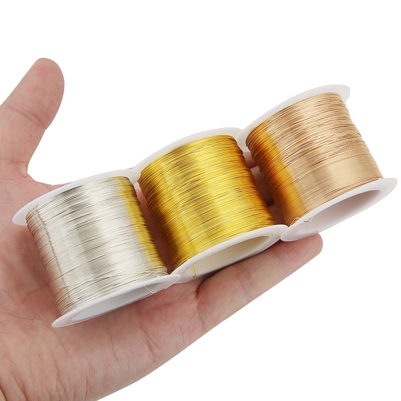 100meters Copper Stainless Ste - Jewelry Making With Copper Wire ulasan dan harga