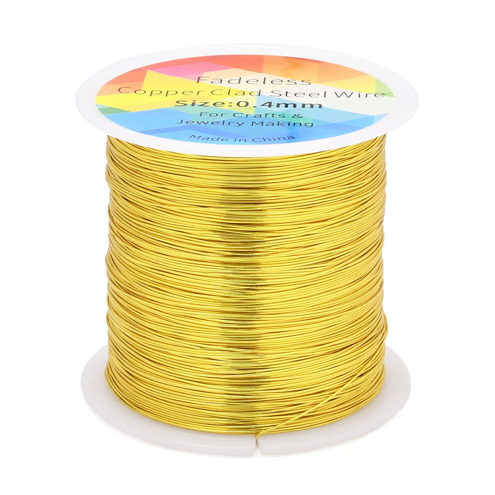 100m/328ft Fadeless Copper Cla - Jewelry Making With Copper Wire ulasan dan harga