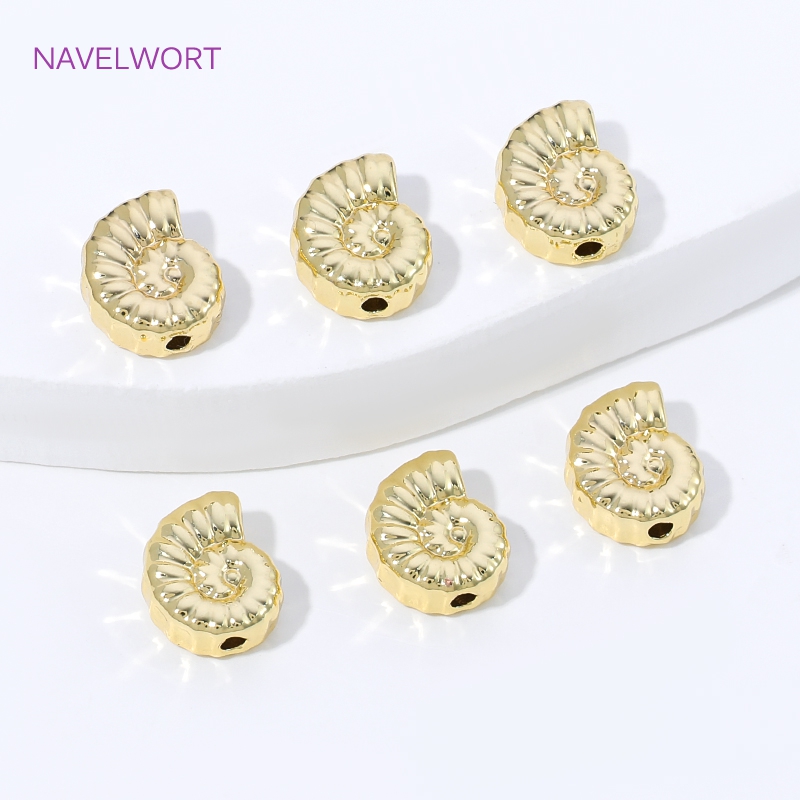 14K Gold Plated Brass Conch Sp - Jewelry Making Items ulasan dan harga
