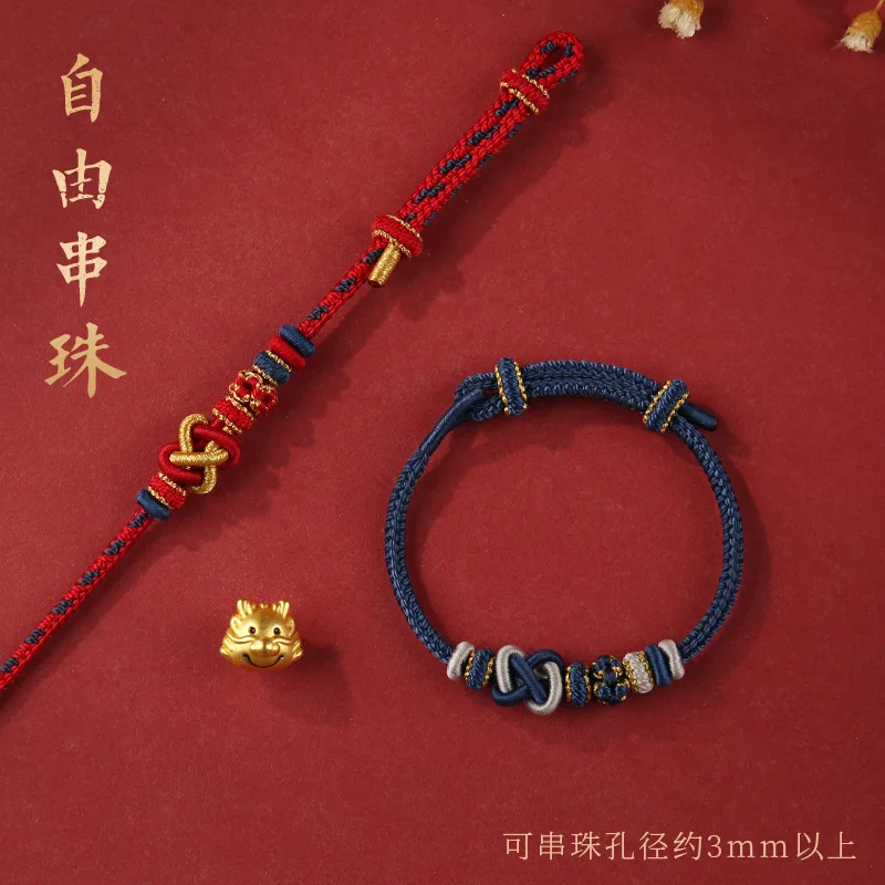 2026 DIY Lucky String Bracelet - Toggle Clasp Gold ulasan dan harga